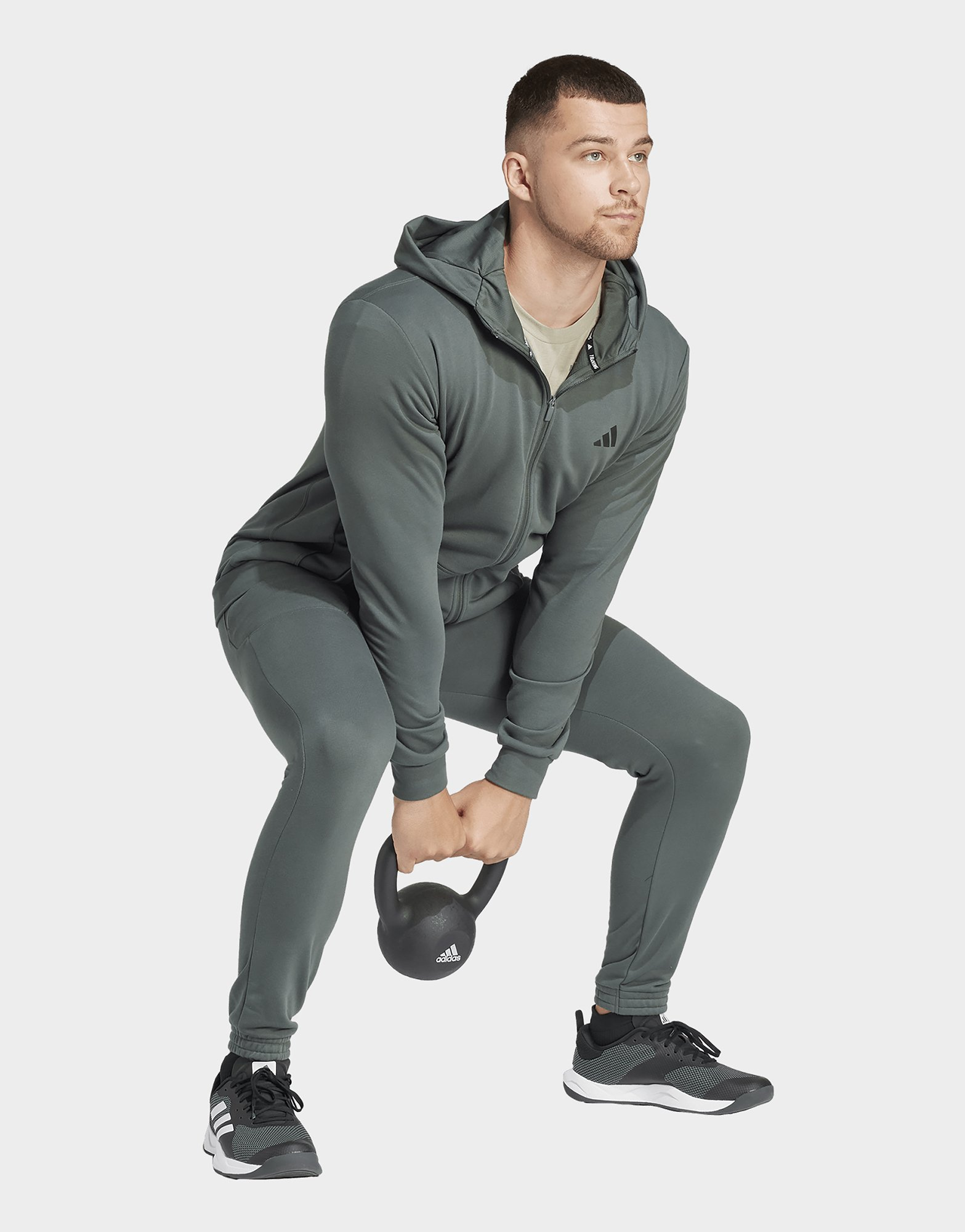 adidas Sweat-shirt à capuche d'entraînement Pump