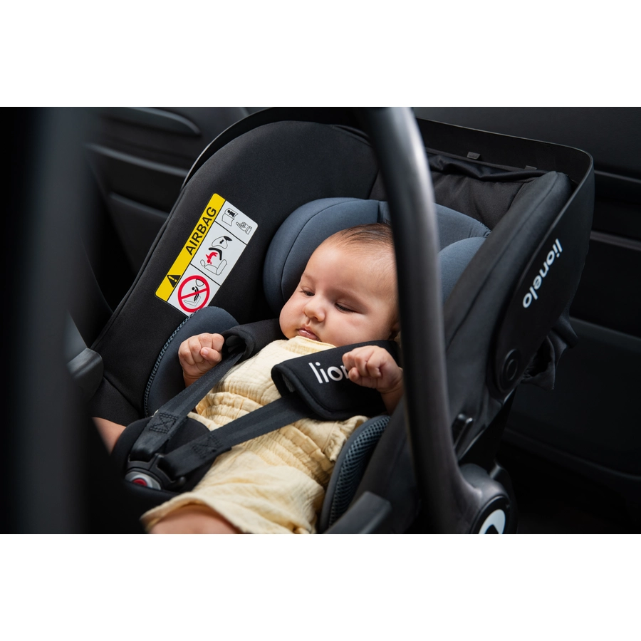 lionelo Babyschale Astrid i-Size Black Grey