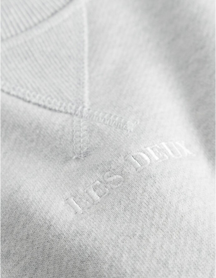 Les Deux Dexter Sweatshirt Kids Snow melange