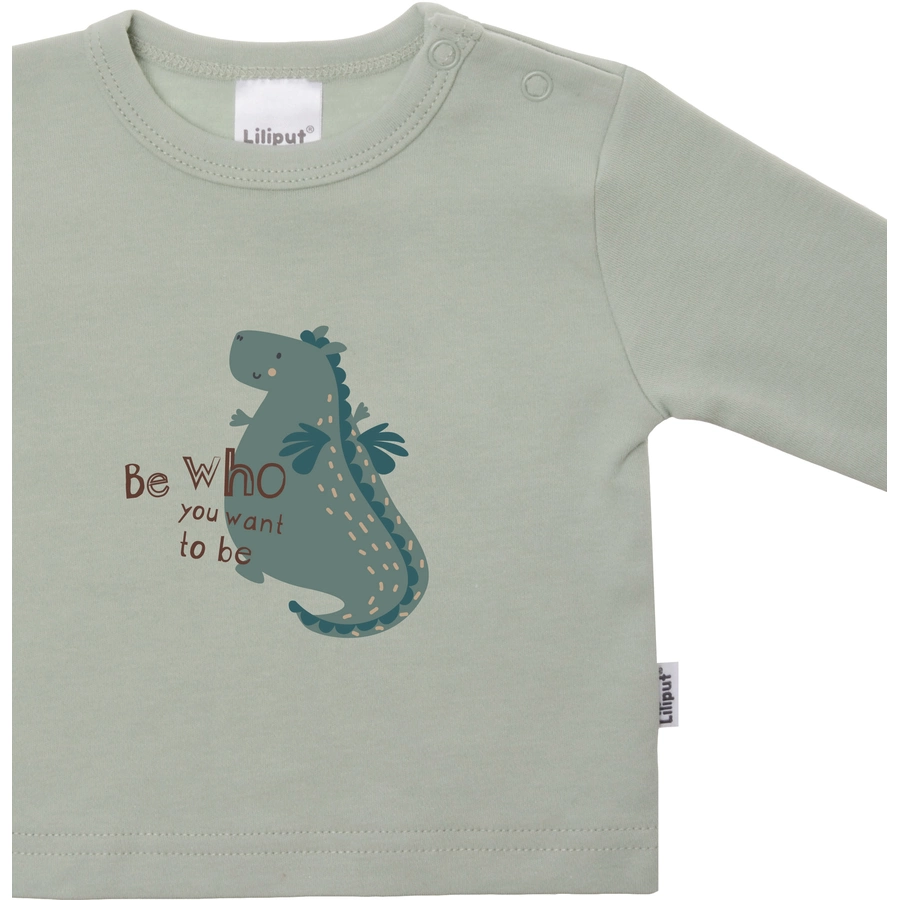Liliput Langarmshirt Drache mint