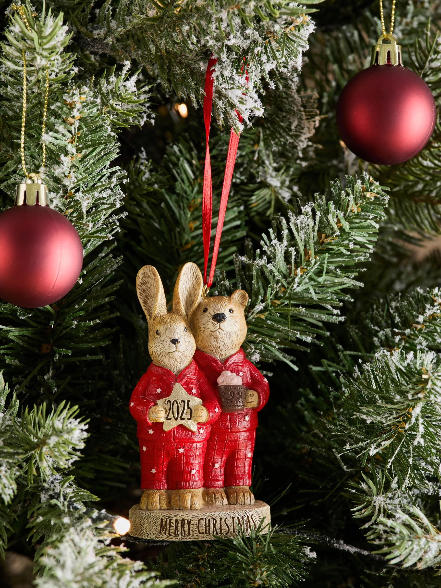 Bertie en Rosie 2025 Kerstmis pyjama's bal