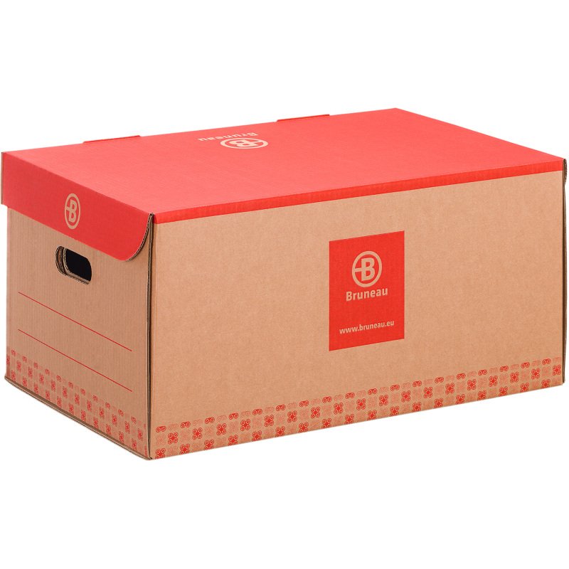 Caisse archives Bruneau H 27 x L 55 x P 36 cm haute résistance
