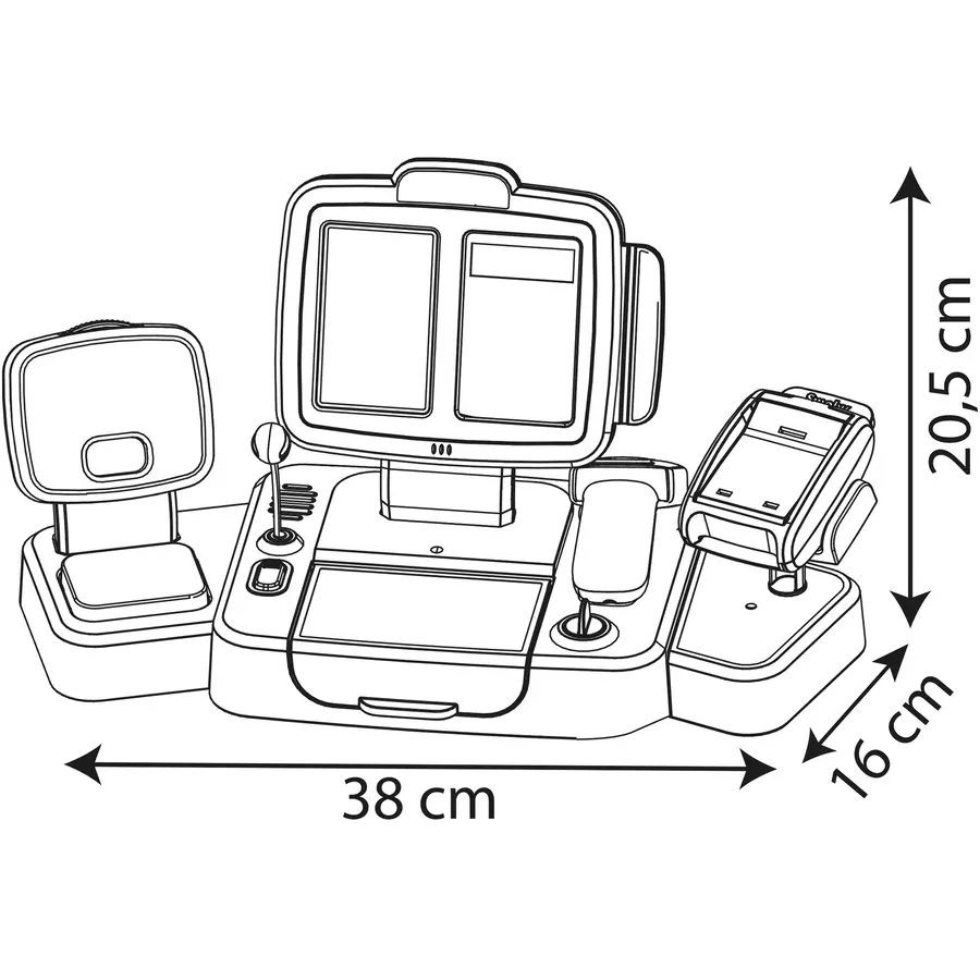 Smoby elektronischeSupermarktkasse XL