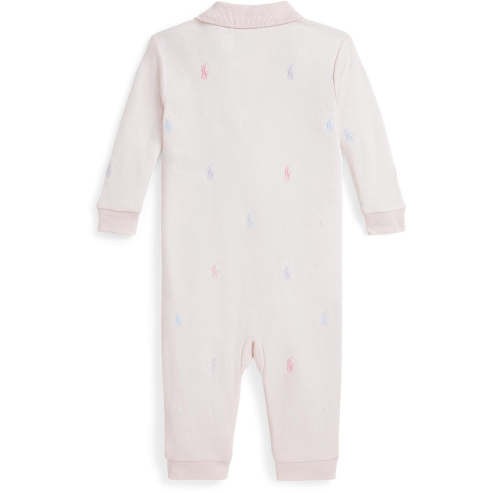 Køb Ralph Lauren Baby Delicate Pink Coverall