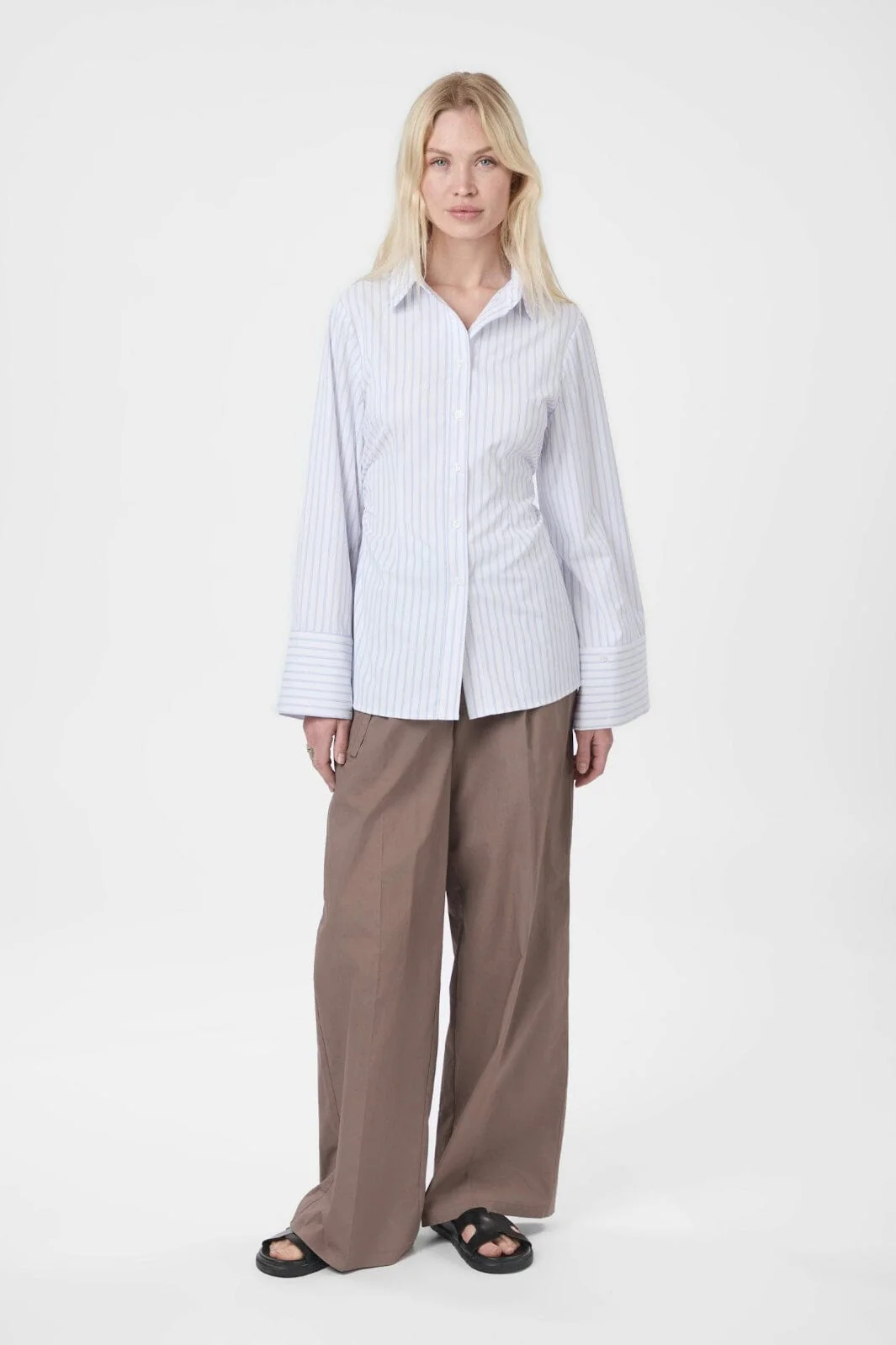 Neo Noir Caroli Slim Stripe Shirt 166220
