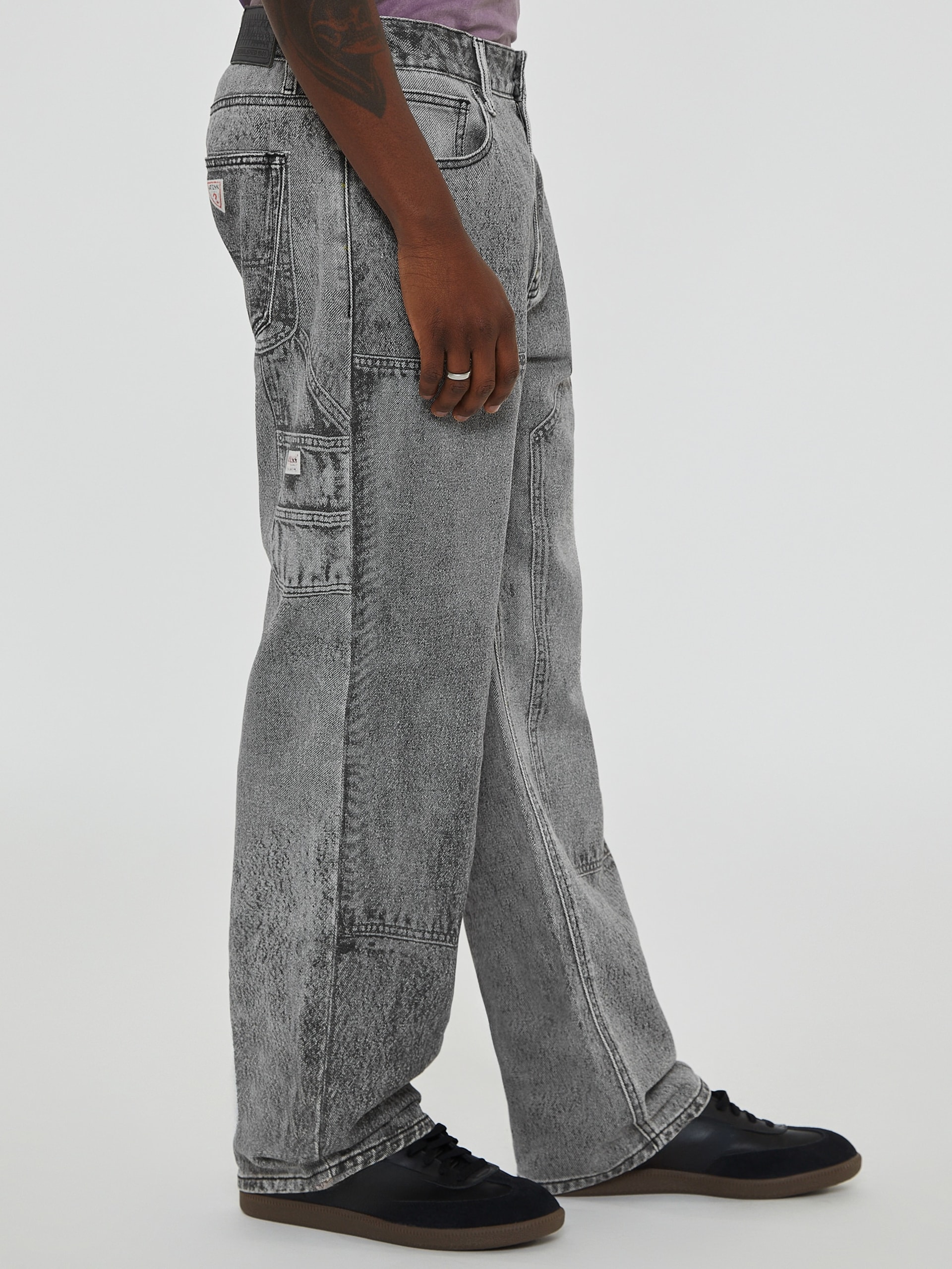 Calça jeans folgada GUESS Originals Photo Real