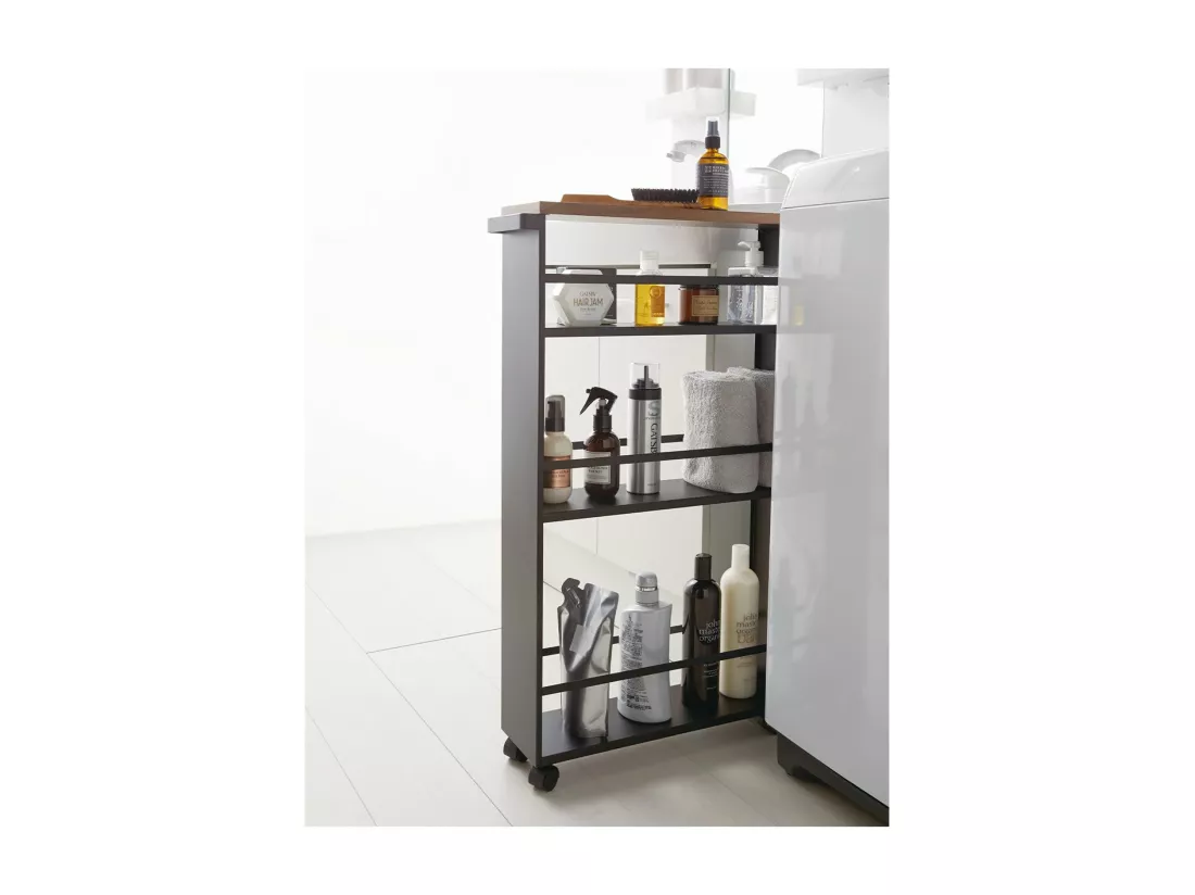 Desserte de rangement en acier - L47,5 cm