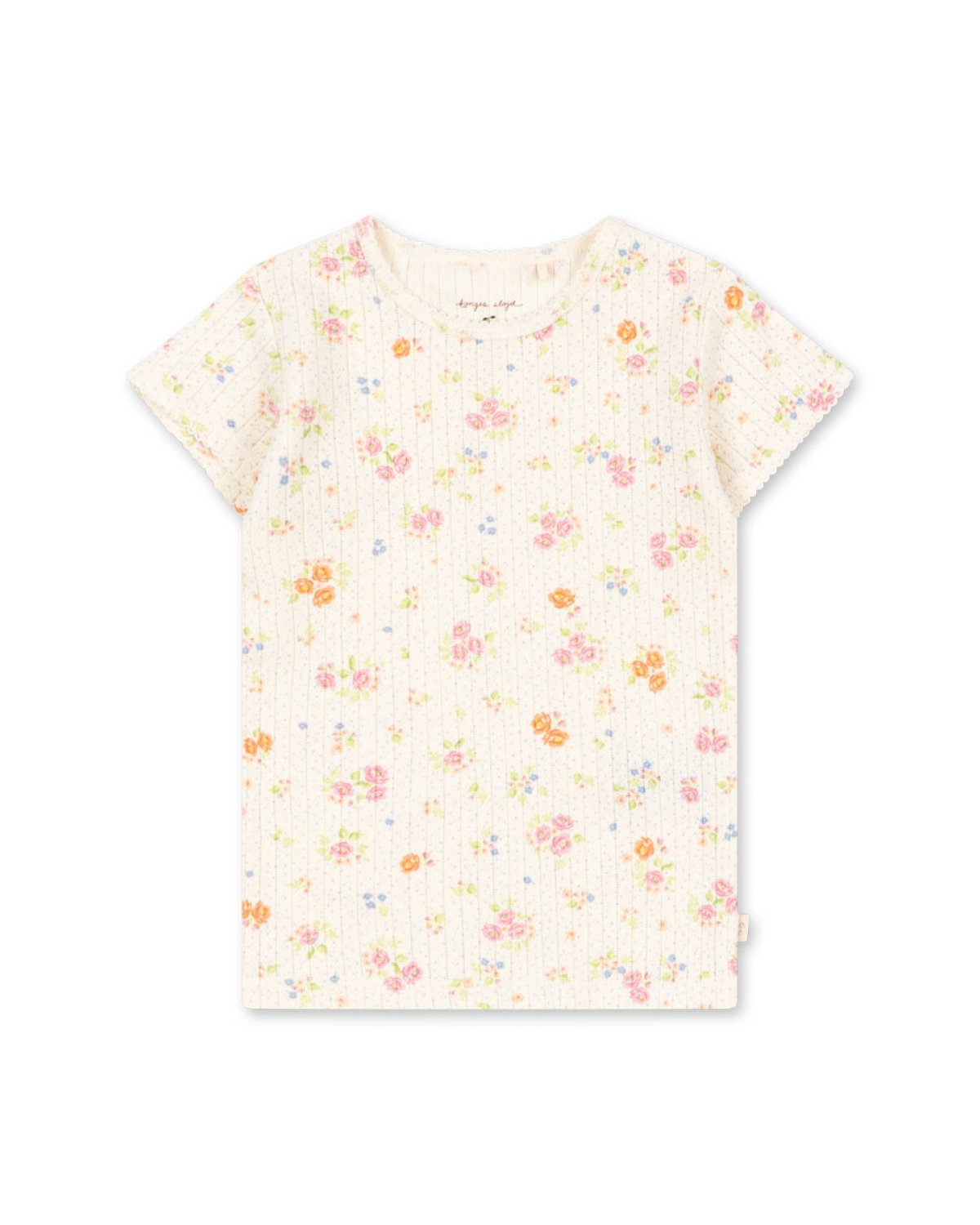 T Skjorte – Øk. Bomull Pointelle | Minnie Tee GOTS