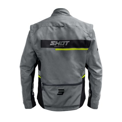 Veste enduro Shot CONTACT ASSAULT 2023 - Gris / Jaune