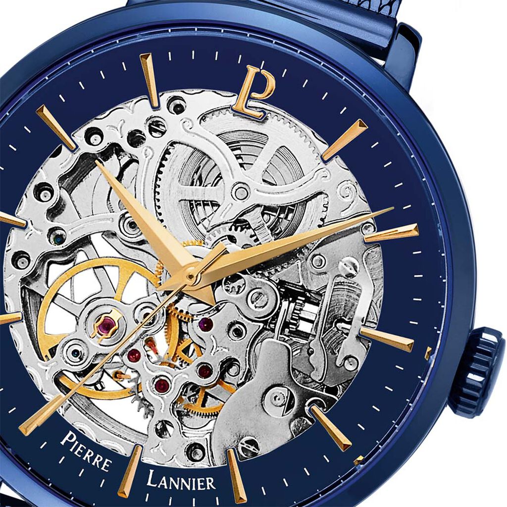 Montre Pierre Lannier Automatic Bleu