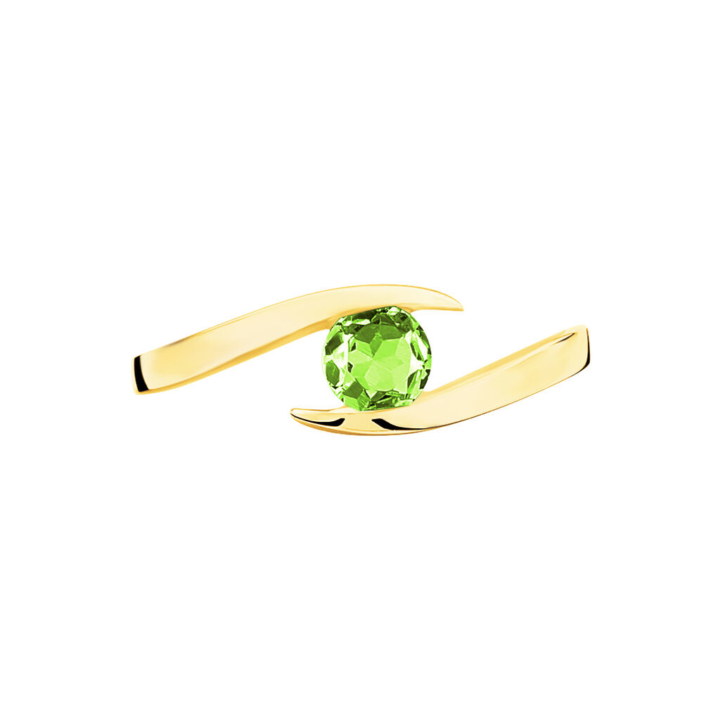 Bague Tiphaine Or Jaune Péridot