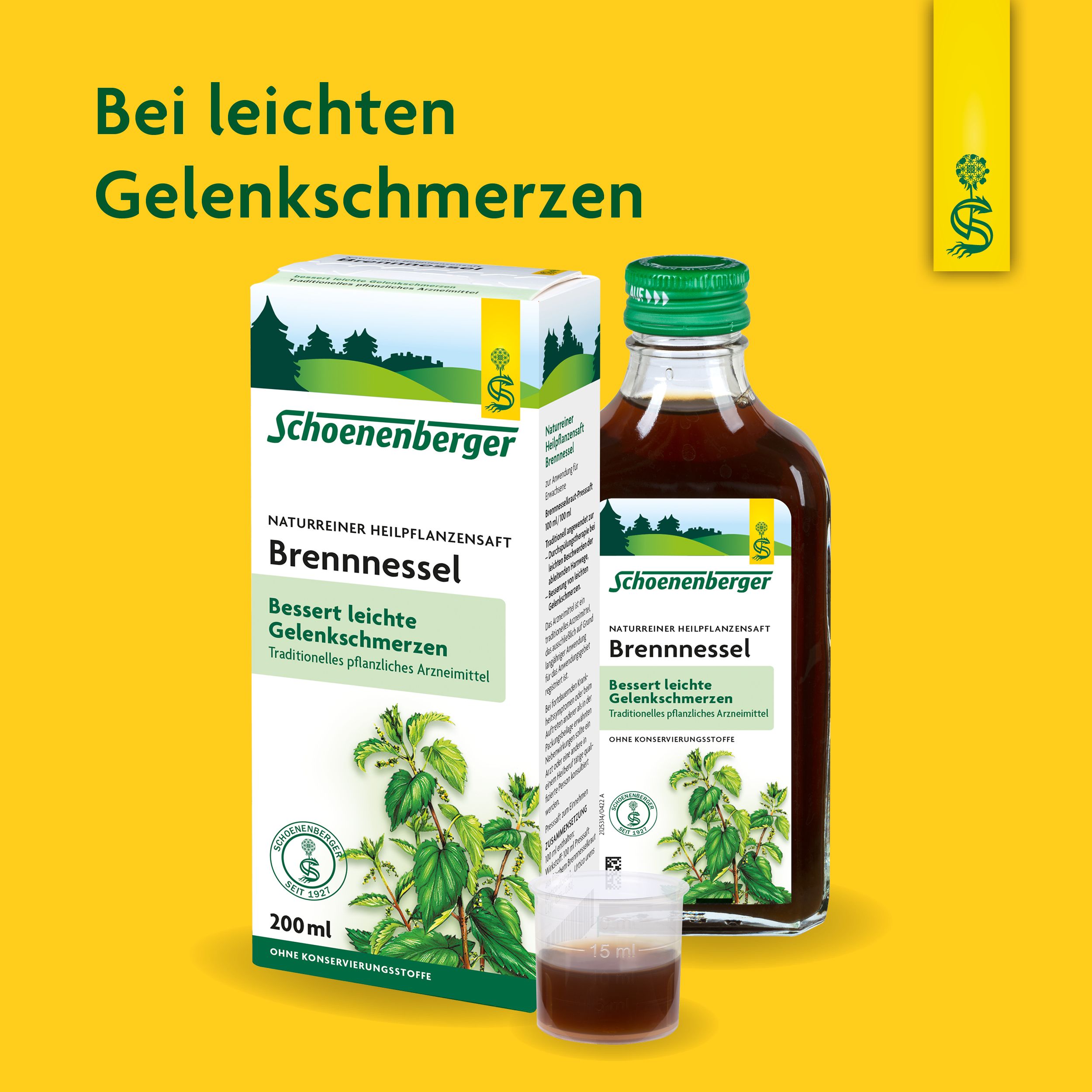 Schoenenberger® naturreiner Heilpflanzensaft Brennnessel