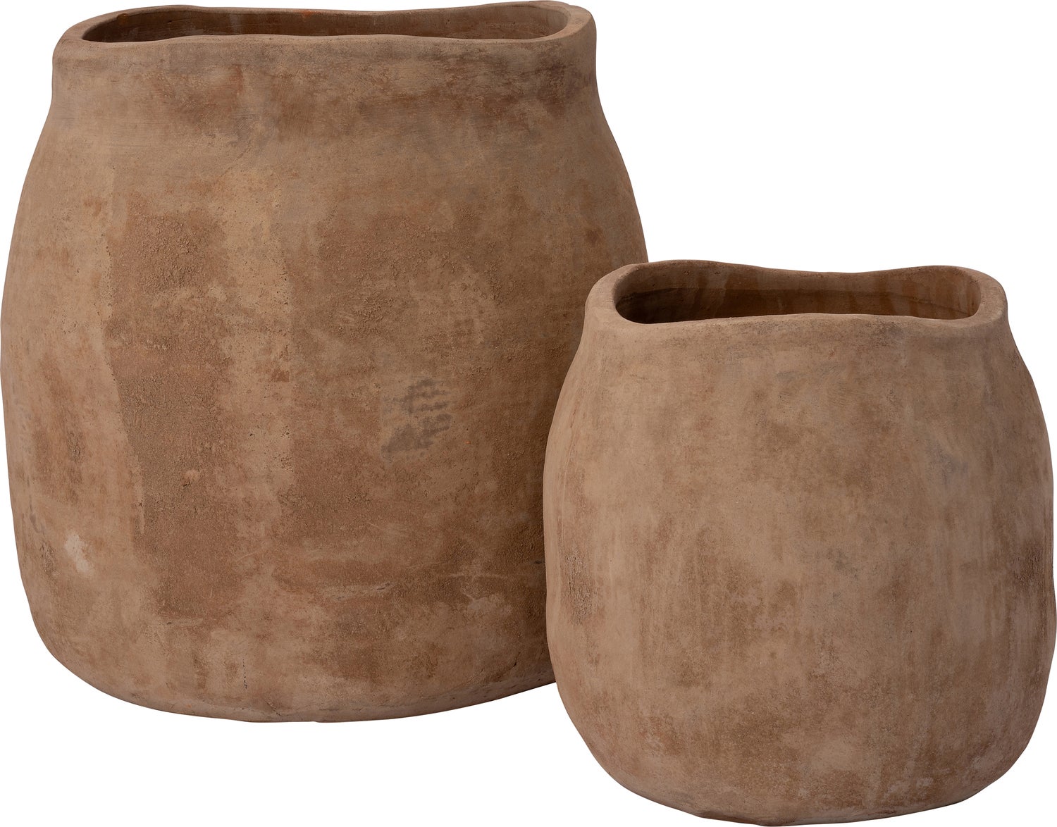 Intratuin bloempot Craft taupe D 47 H 49 cm