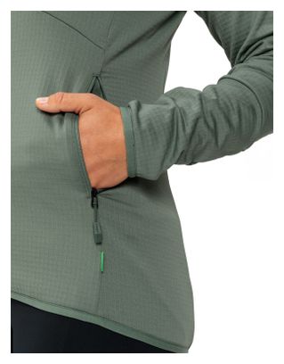 Veste Polaire Vaude Monviso Full Zip Vert Femme