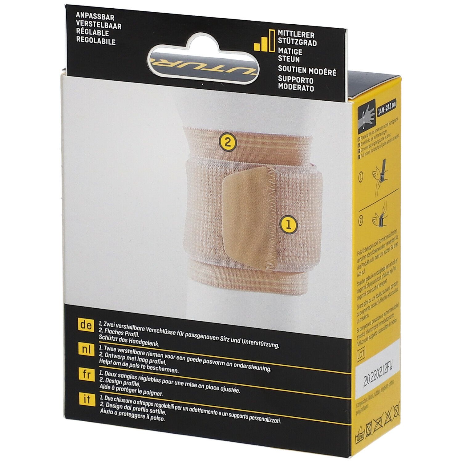 FUTURO™ Handgelenk-Bandage Größe 14,0 - 24,0 cm