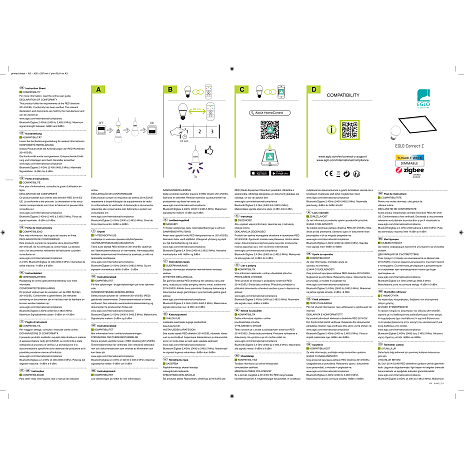 Eglo Connect-Z LED kronepære 4,9W - multifarvet lys