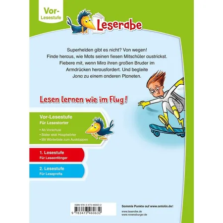 Ravensburger Leserabe Vorschule - Superheldengesch