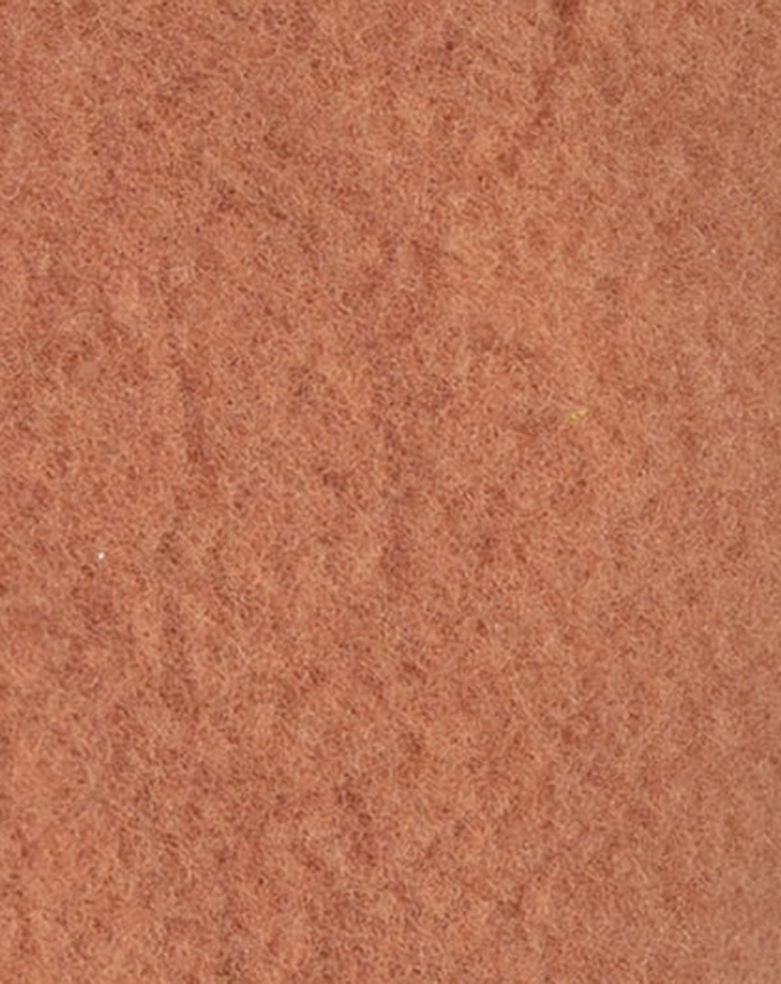 Wollfleece-Zipfelmütze KONTRAST in mocha