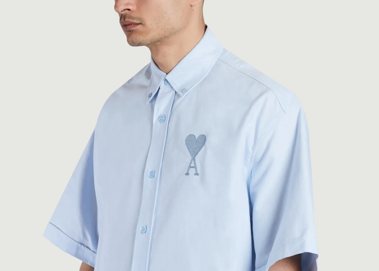 Chemise en coton AMI Paris