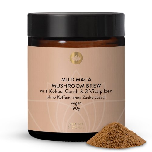 Sunday Natural Products  Mild Maca Mushroom Brew