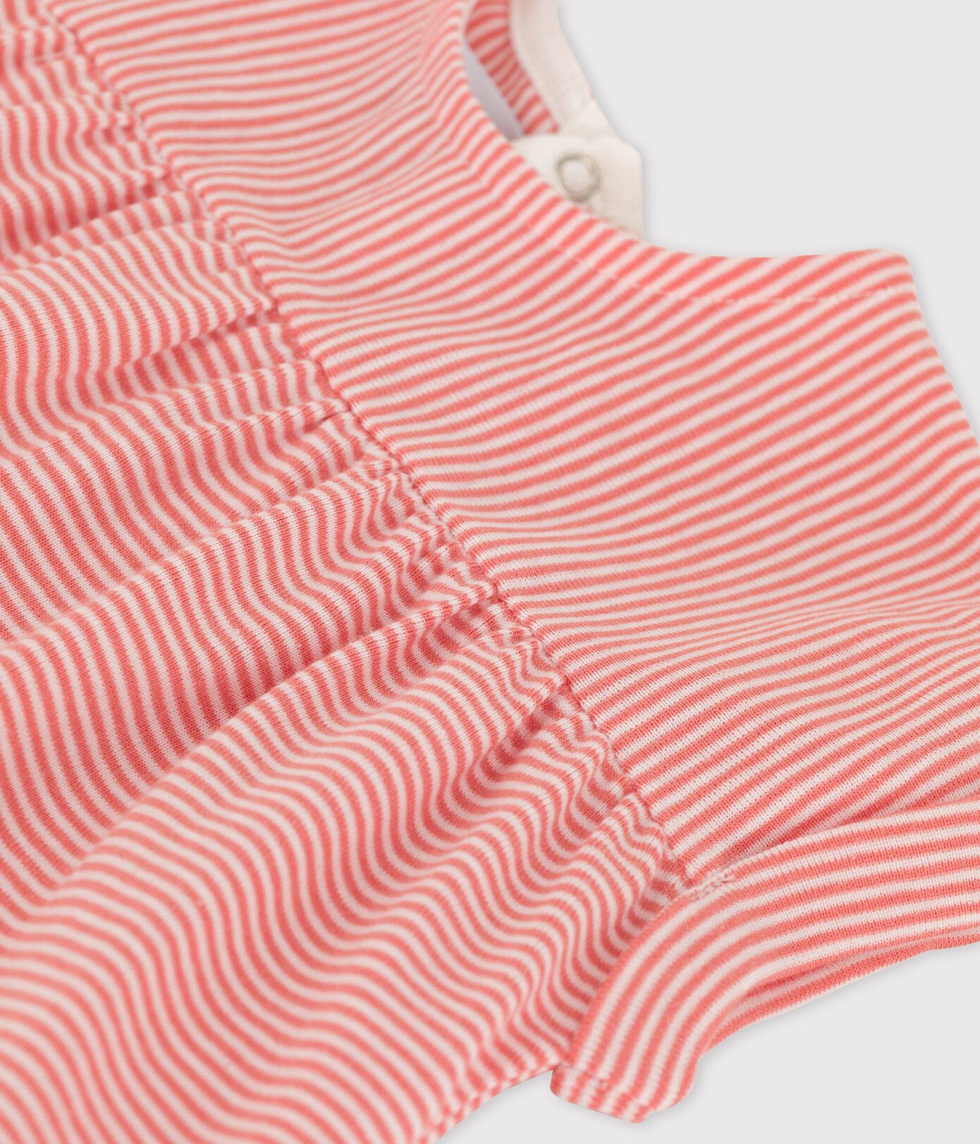 Blouse manches courtes en coton bio bébé