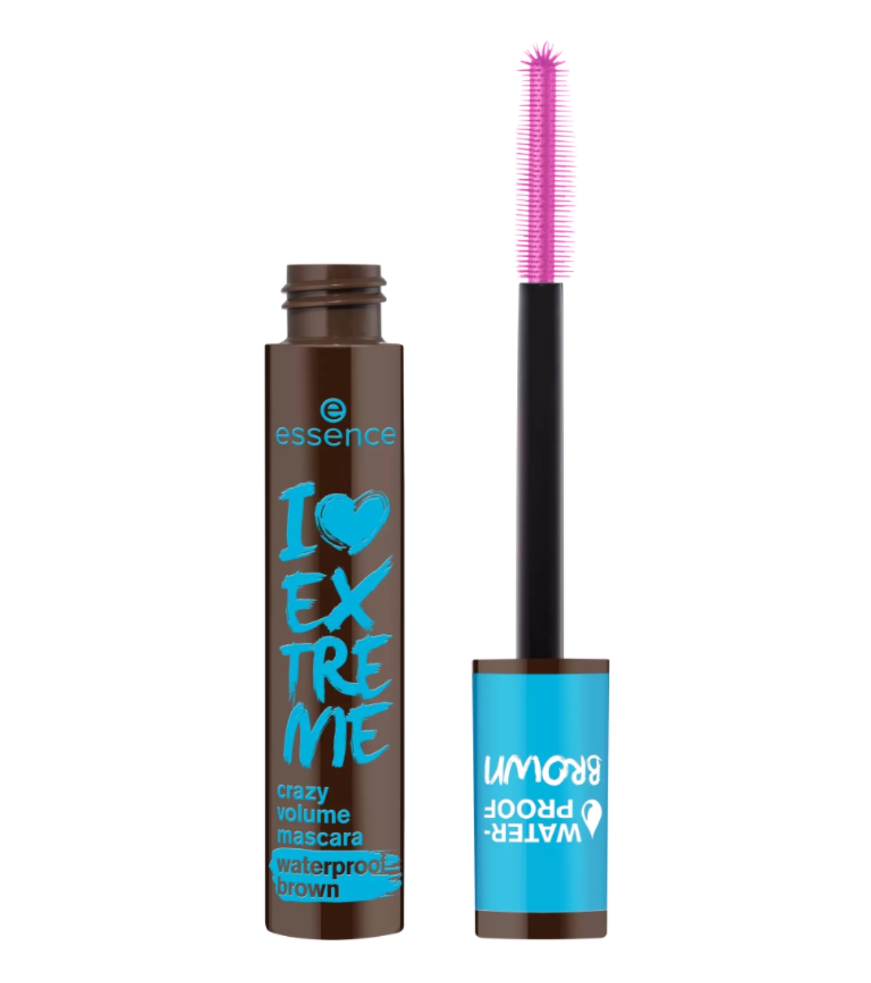 essence - Máscara I love Extreme Crazy Waterproof - Brown