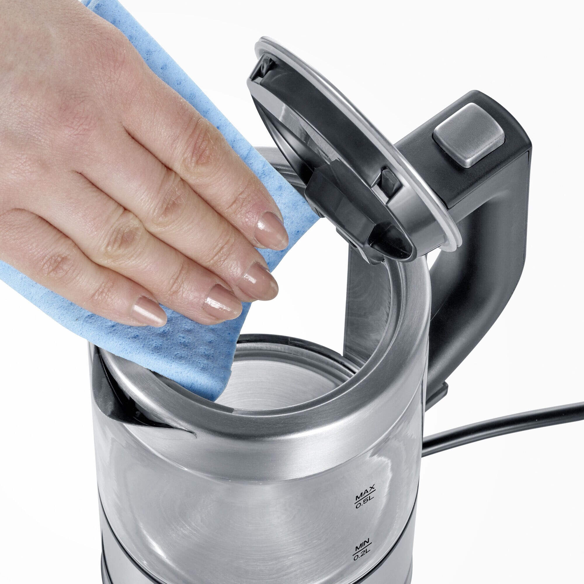 Severin Wasserkocher Mini Glas-Wasserkocher WK 3472