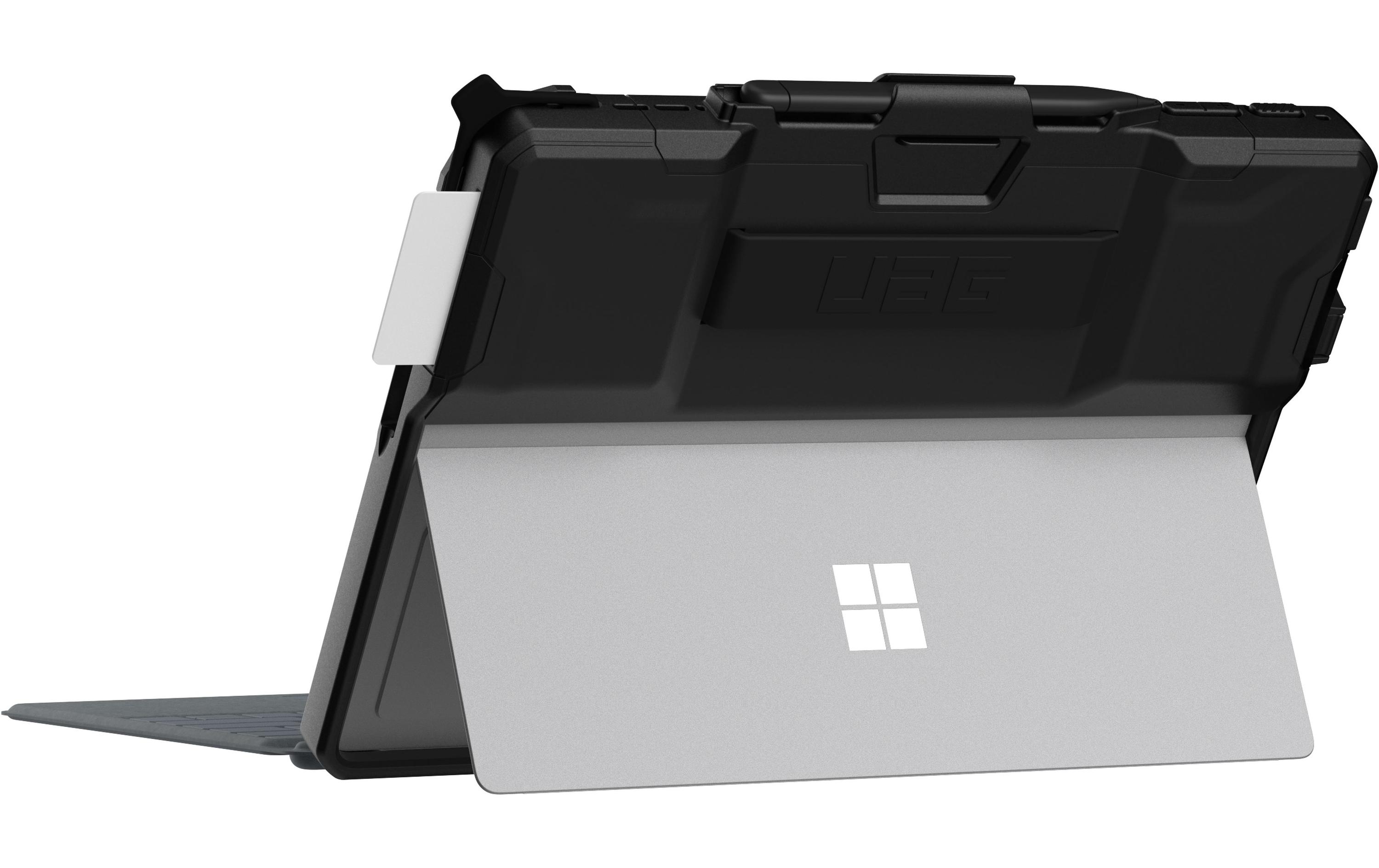 Tablet Back Cover Scout Case Surface Pro 9 Schwarz<br>Tablet Back Cover mit Kartenleser für das Microsoft Surface Pro 9