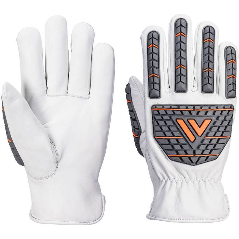 Portwest A742 Gant Cuir Anti-Impact (non doublé) - La paire