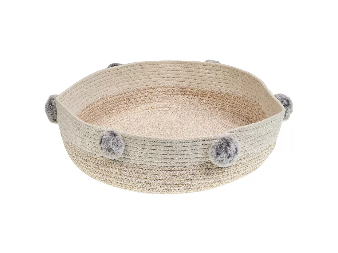 Lit pour animal ORTACA Coton Beige clair