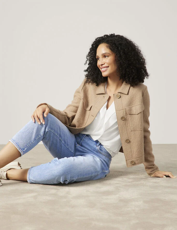 Gerry Weber BLAZER LONG SLEEVE Camel