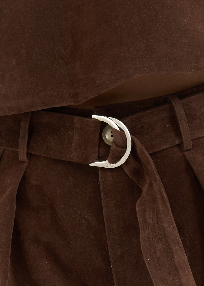 Joy short choco bruin