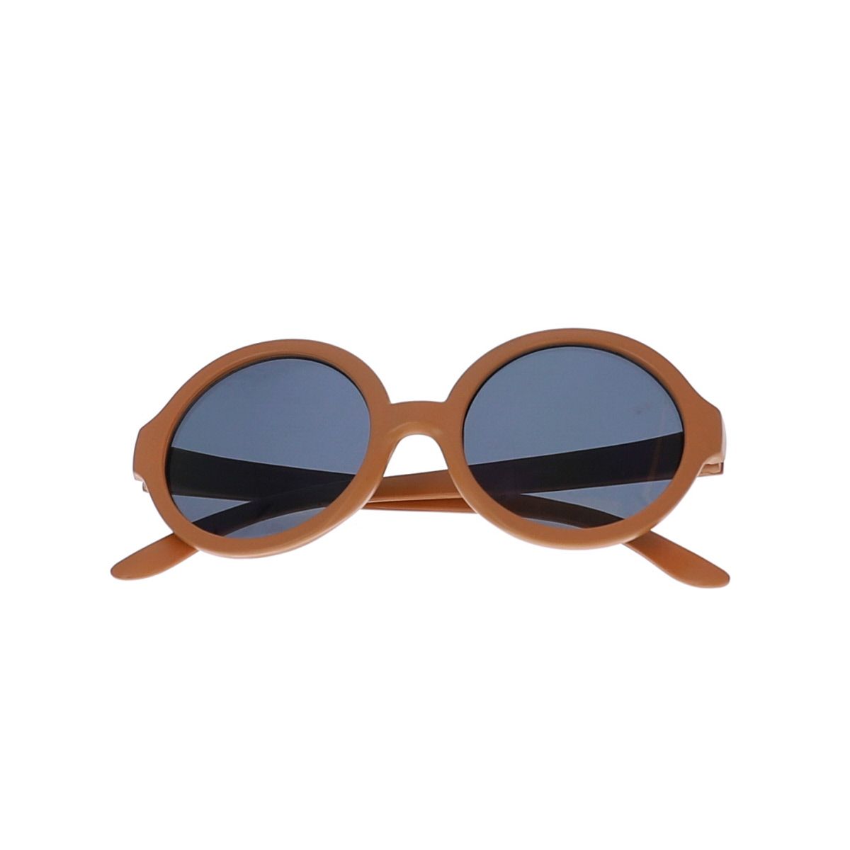Lunettes de soleil rondes camel enfant Roodoudou