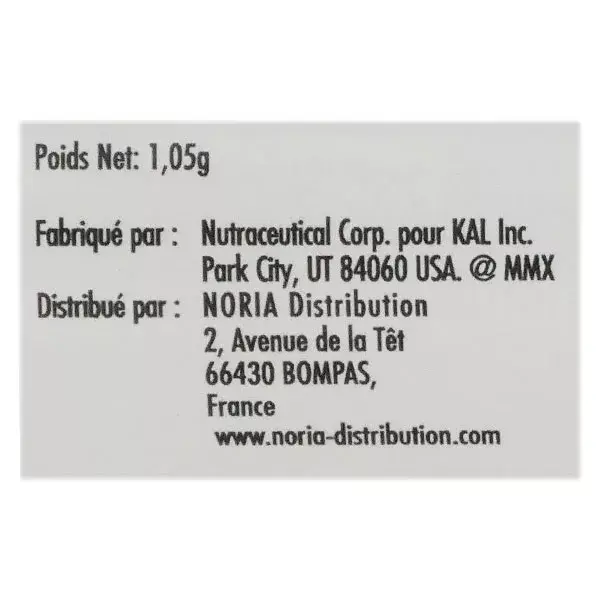 Kal L-Carnitina 500mg 30 cápsulas