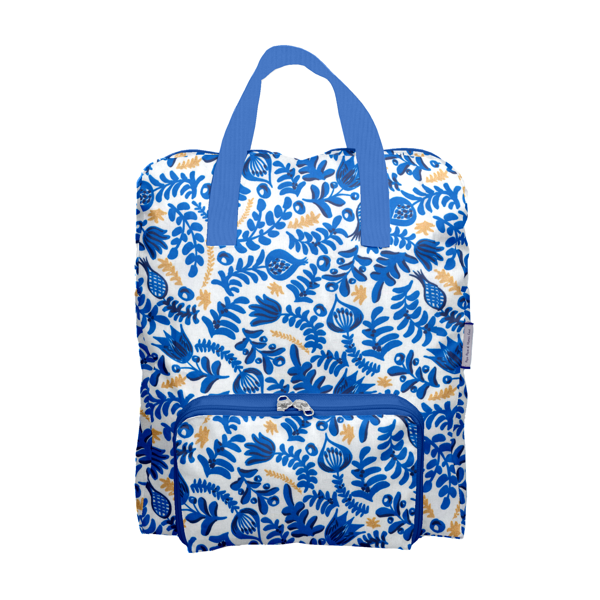 Sac À Dos Pliable Gaby Passion Bleue