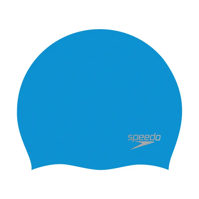 Speedo Plain Moulded Silicone Badmuts Senior