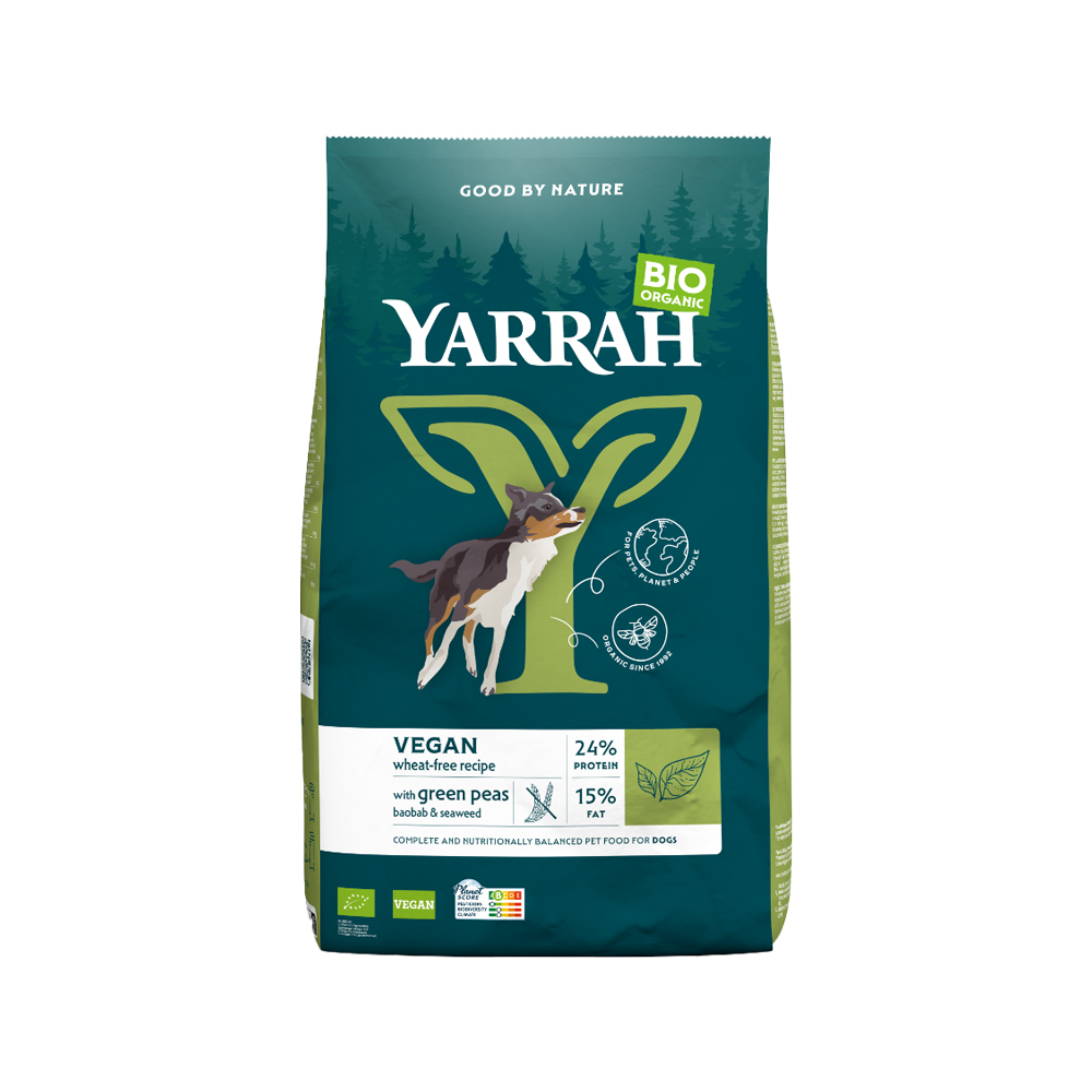 Yarrah - Bio Droogvoer Hond Vega Graanvrij