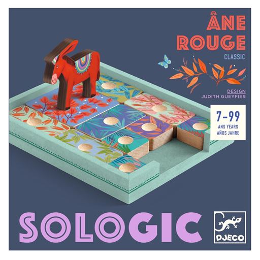 Djeco Âne Rouge Sologic Spil