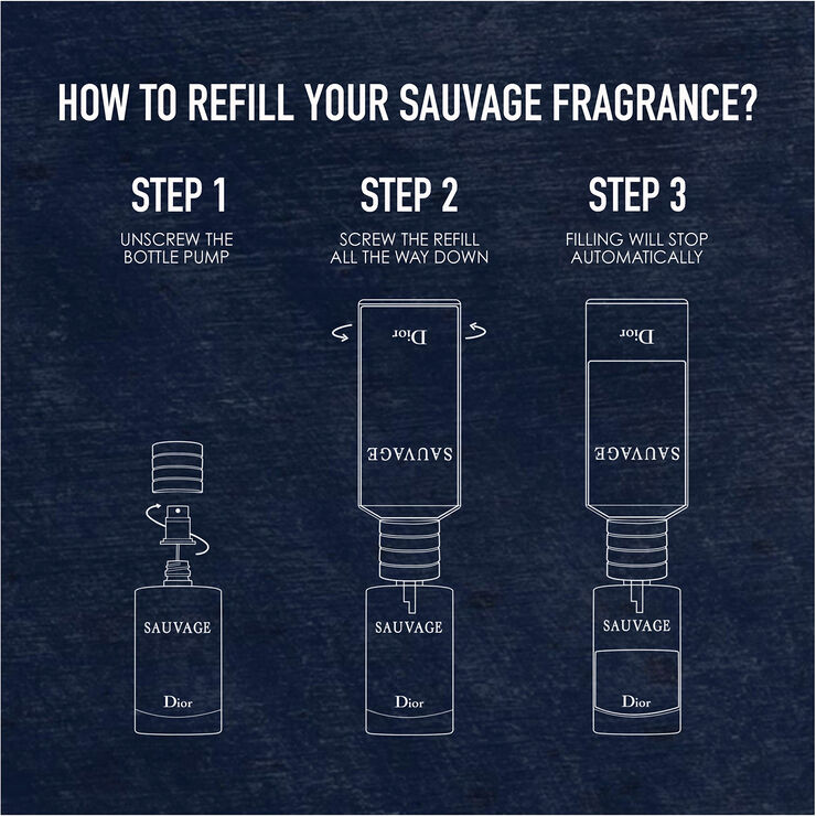 DIOR Sauvage Eau de toilette Refill