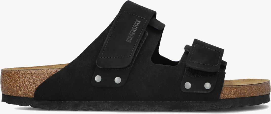 BIRKENSTOCK zwarte birkenstock slippers uji