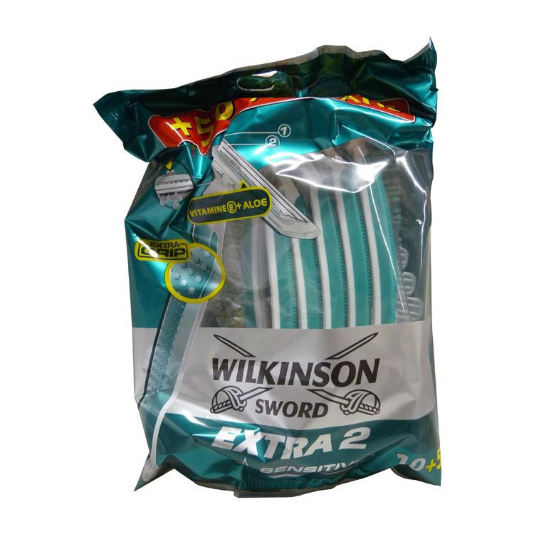 Wilkinson Wegwerpscheermesjes Extra 2 Sensitive 1x