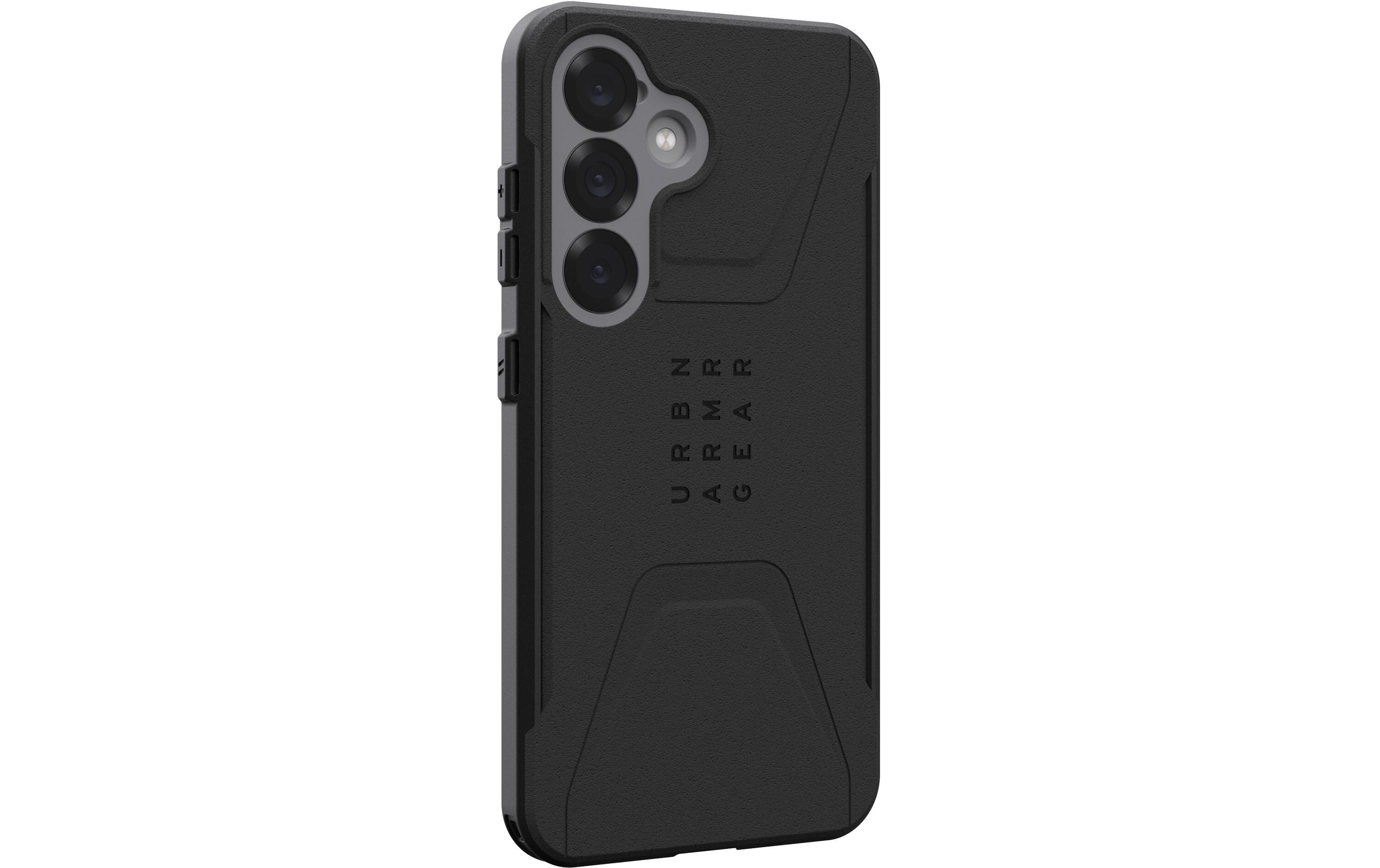 Back Cover Civilian Galaxy S25 BlackSchutzhülle für das Samsung Galaxy S25