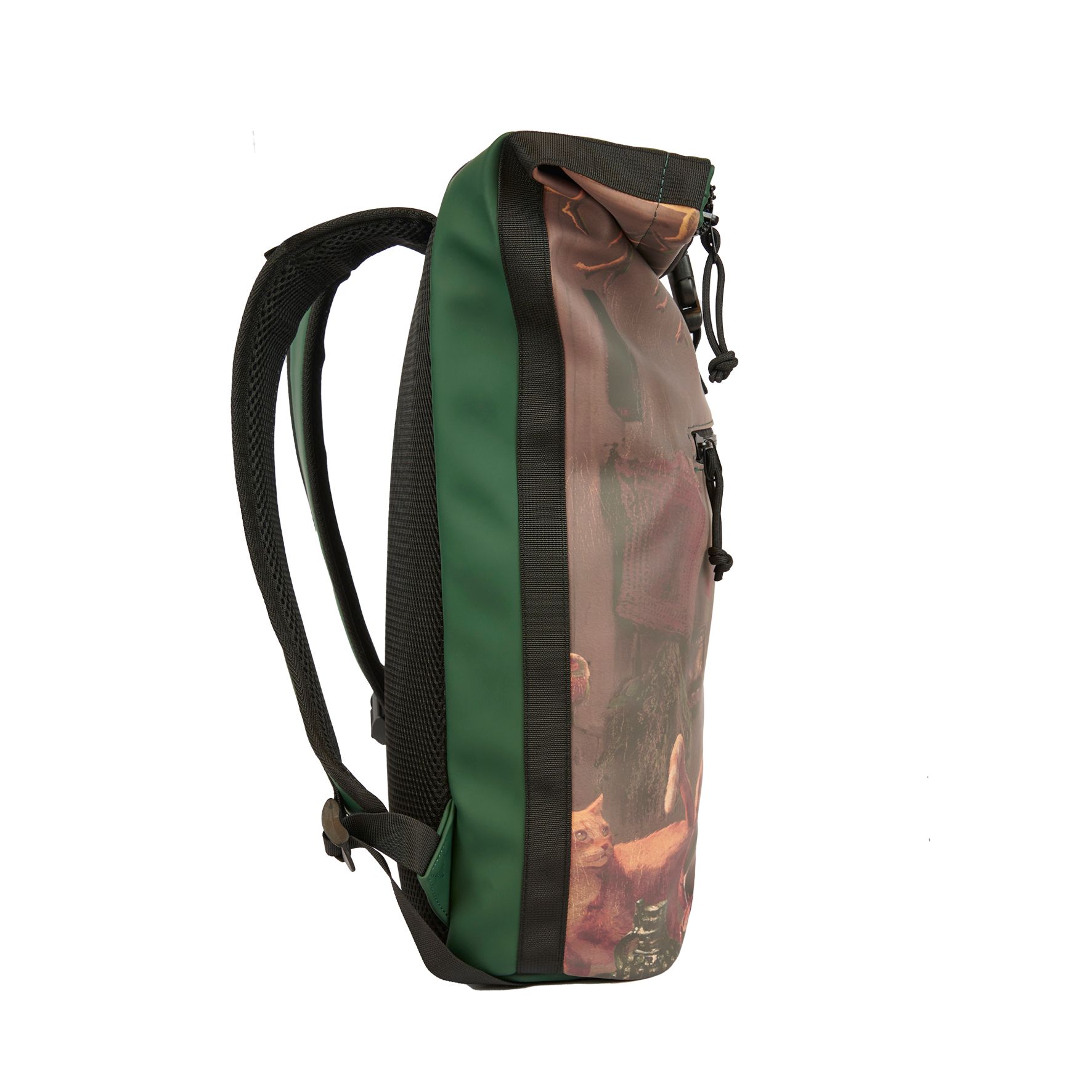 New Rebels Mart Art New York Rolltop Backpack Milkmaid