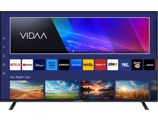 SCHNEIDER - TV LED 4K 139 cm SERIE A2 | LED TV 4K UHD Smart VIDAA