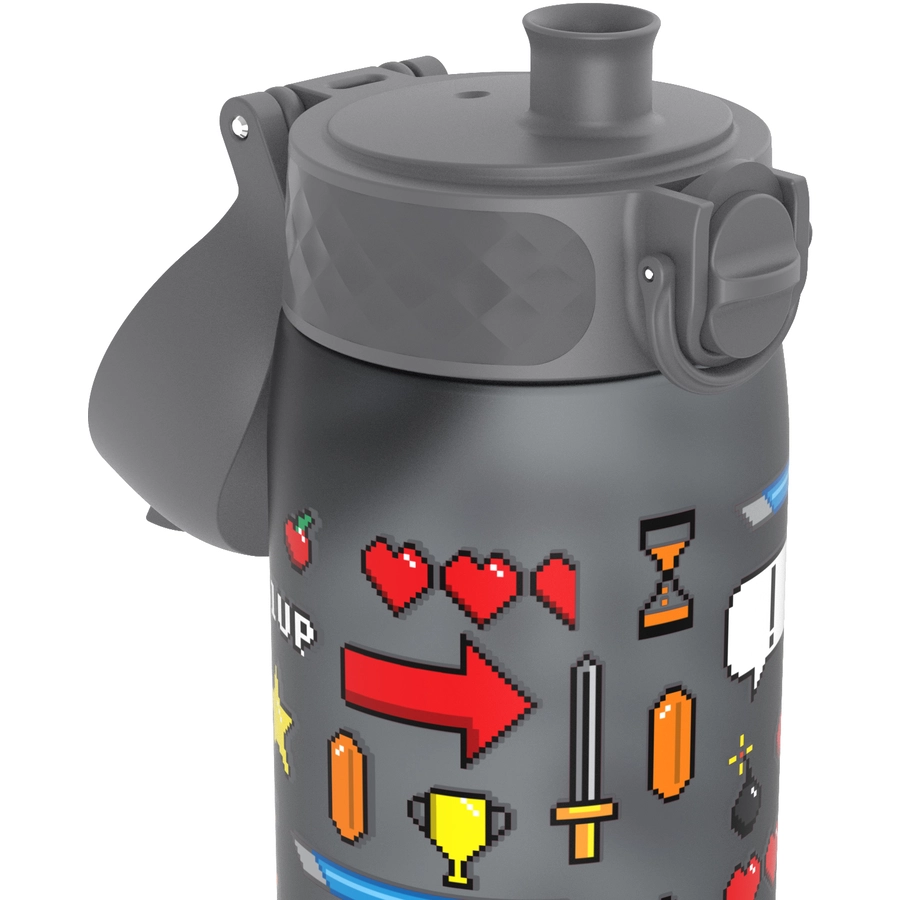 ion8 Trinkflasche auslaufsicher 500 ml Gamer  grau