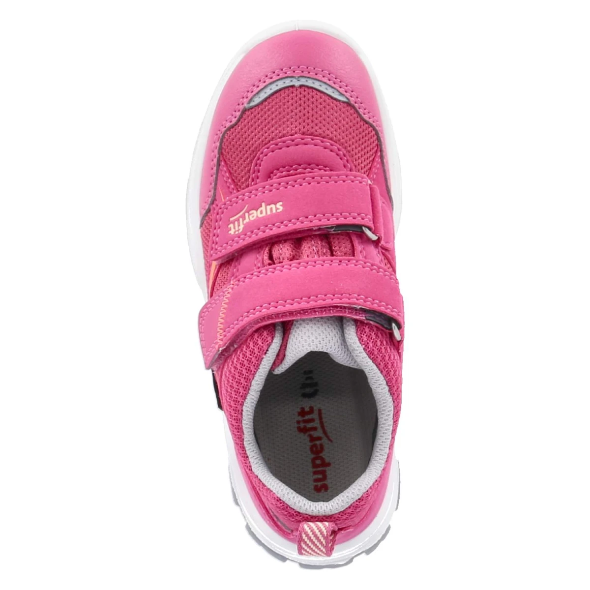 SuperfitKlettschuhe JUPITER - PINK/GRAU