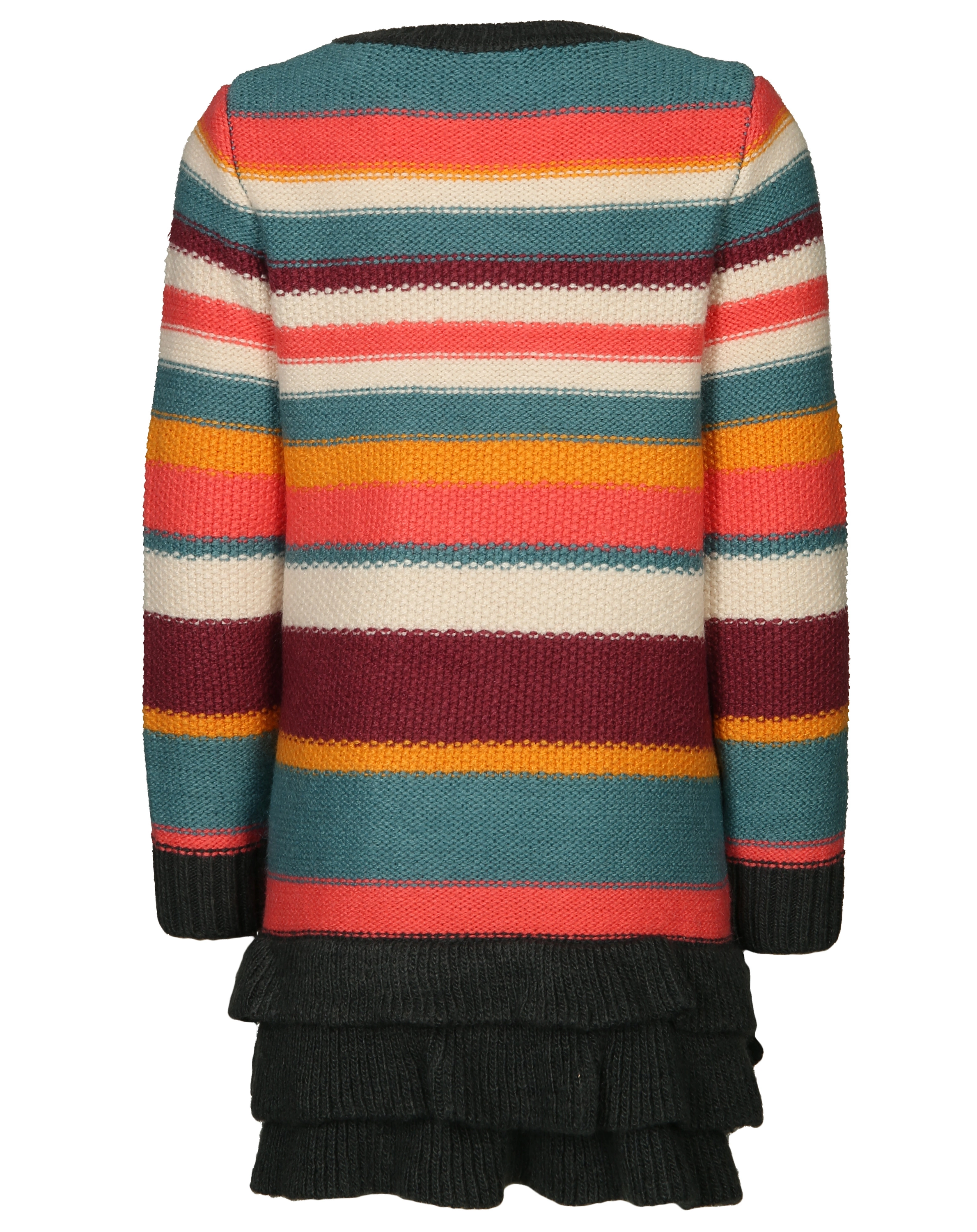 Strickkleid COZY gestreift in bunt