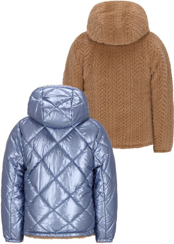 Like Flo - Aimee - Winterjas - Ice Blue - Omkeerbaar