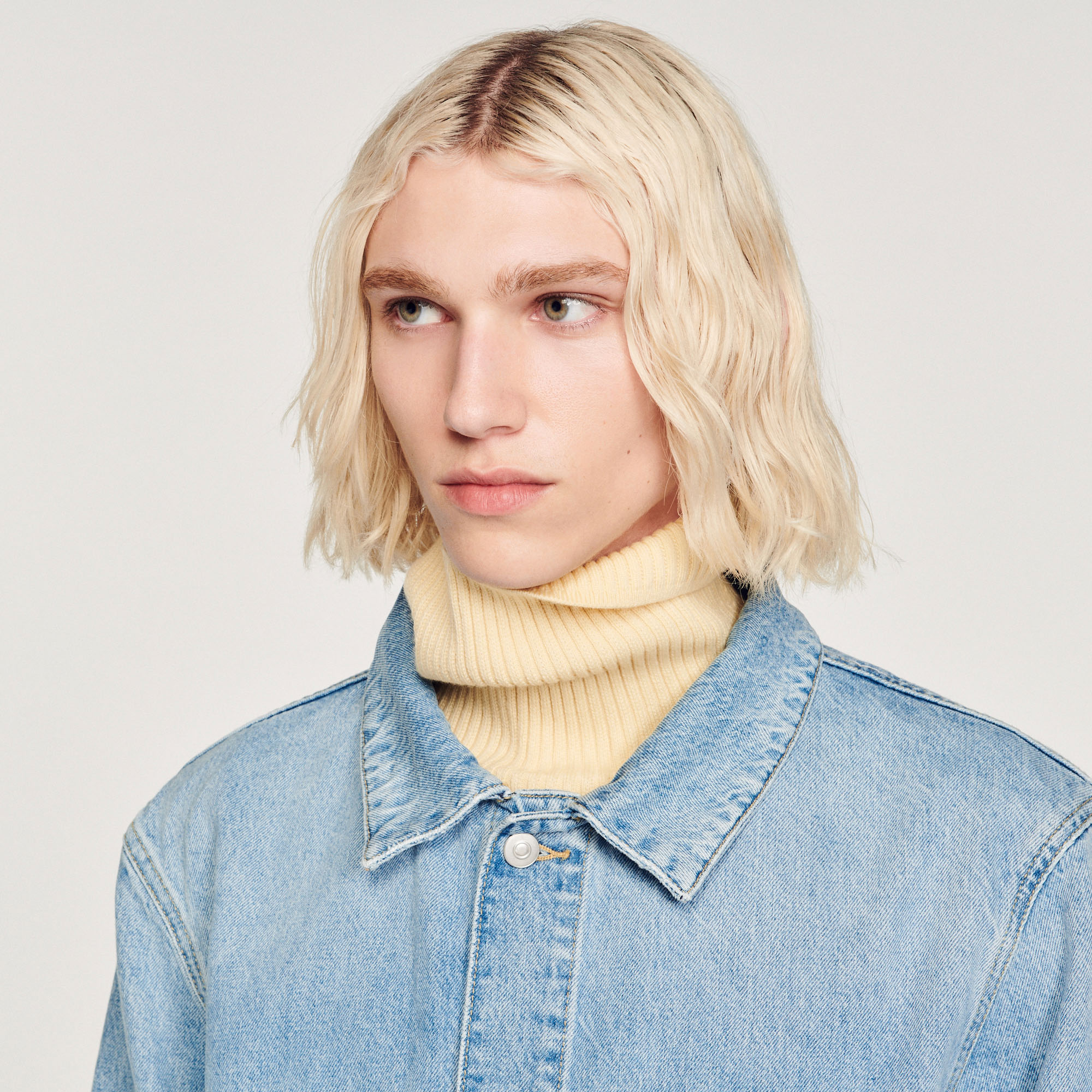 Blouson worker en denim
