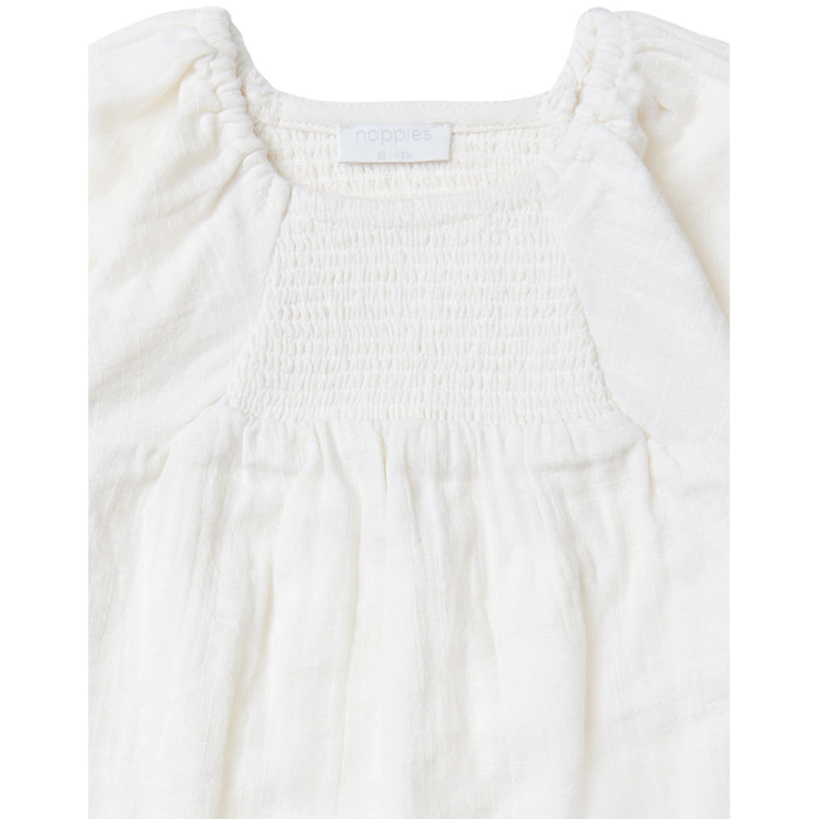 Noppies Kleid Coventry Whisper White